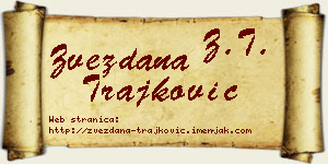 Zvezdana Trajković vizit kartica